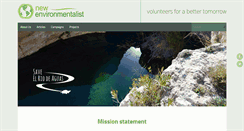 Desktop Screenshot of newenvironmentalist.co.uk